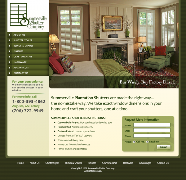 Summerville Shutter