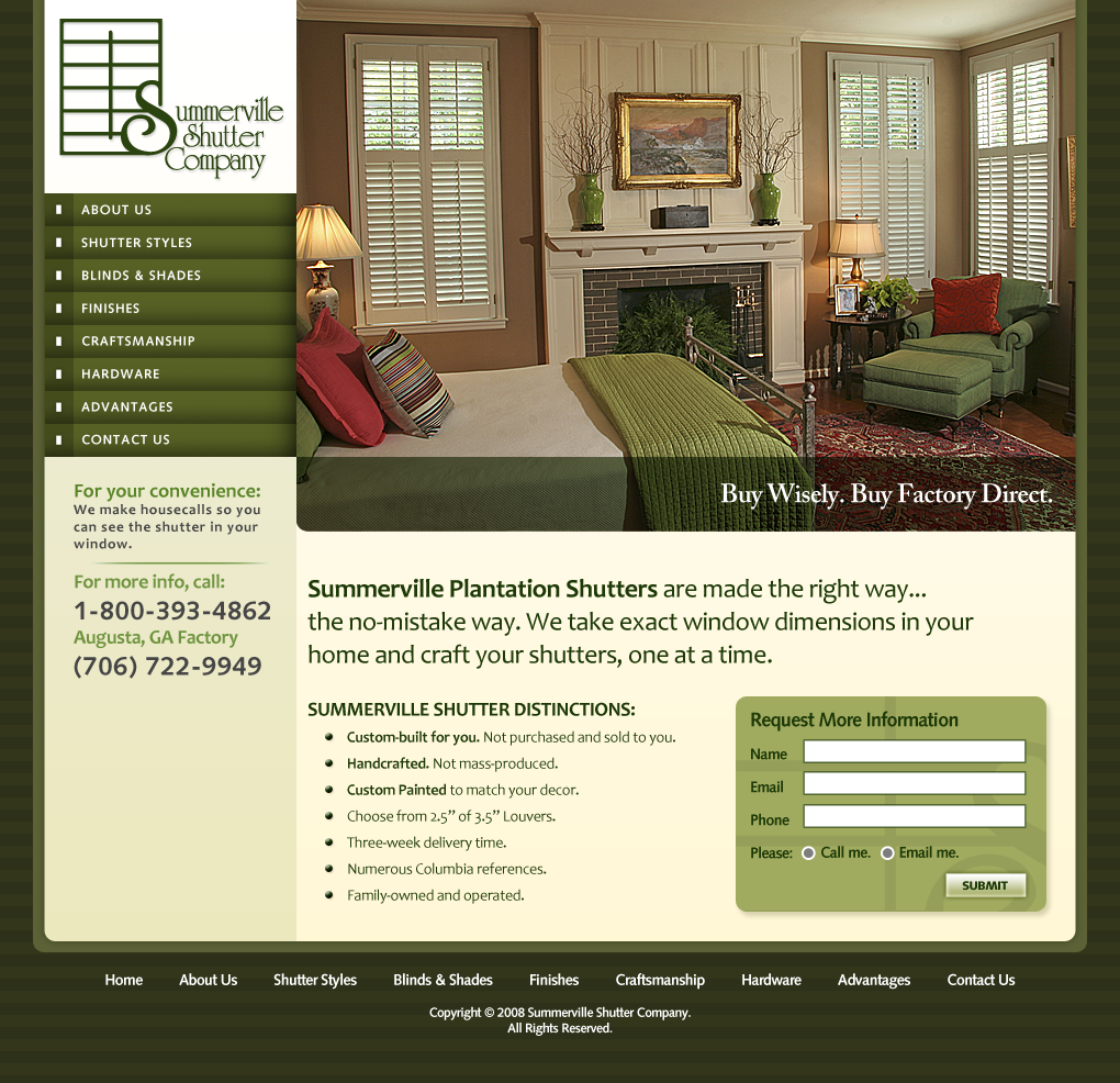 Summerville Shutter
